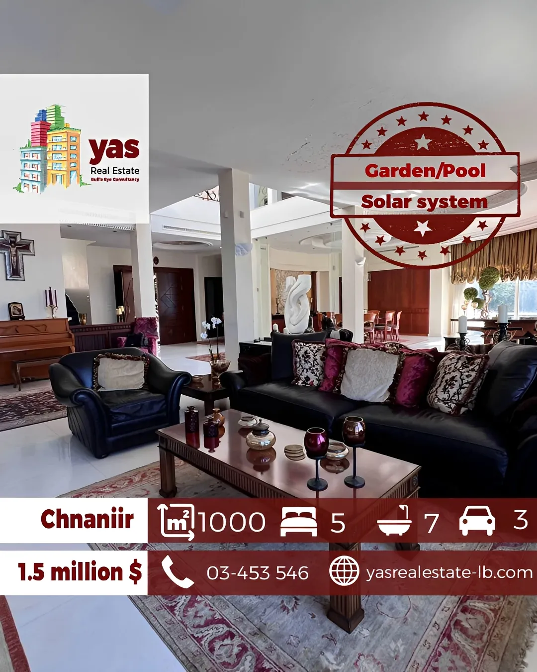 Triplex for sale in Chnaneir