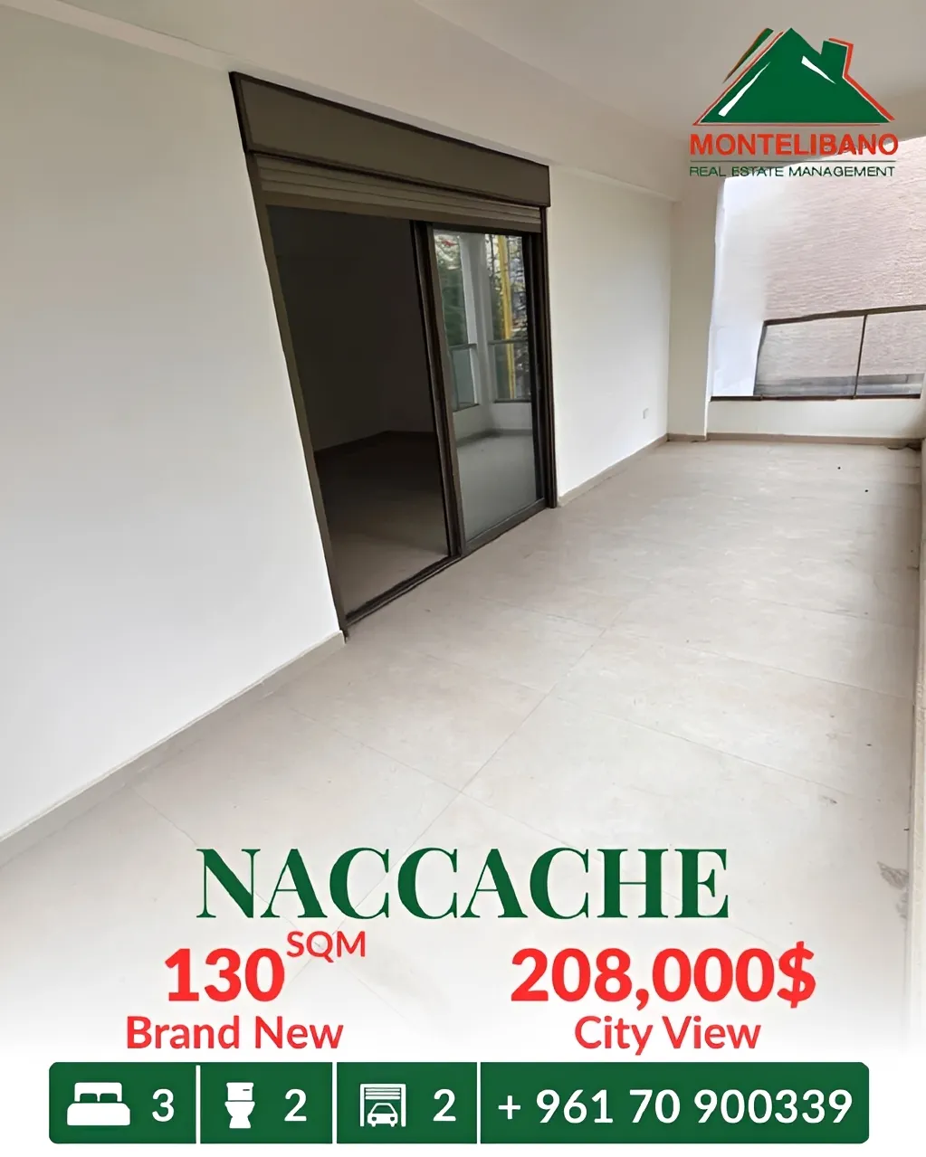 Apartment for sale in Naqqache