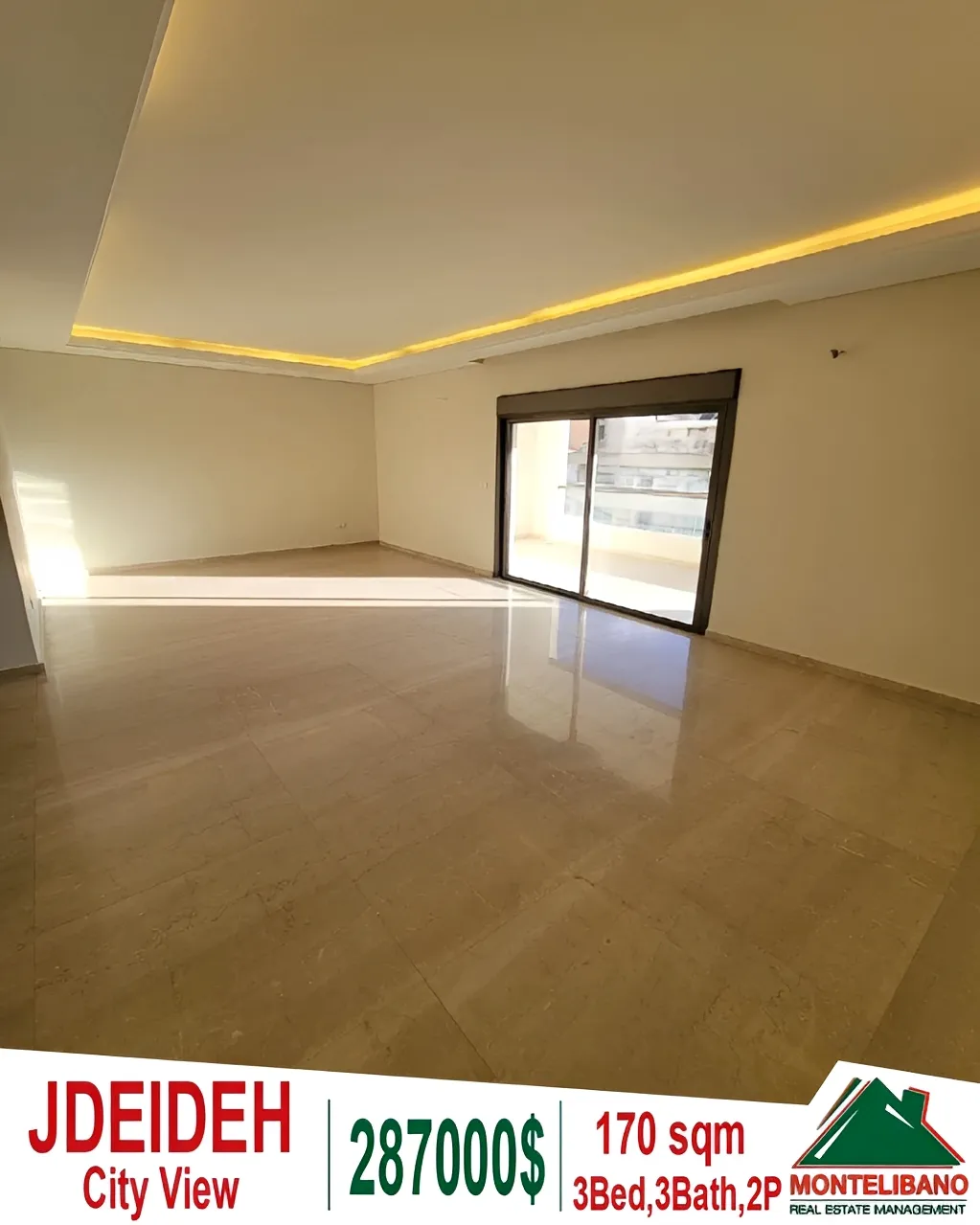 Apartment for sale in Jdeideh, Lebanon - 3 bed, 2 bath