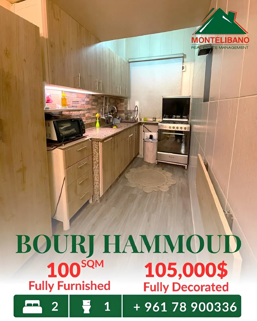 Apartment for sale in Bourj Hammoud