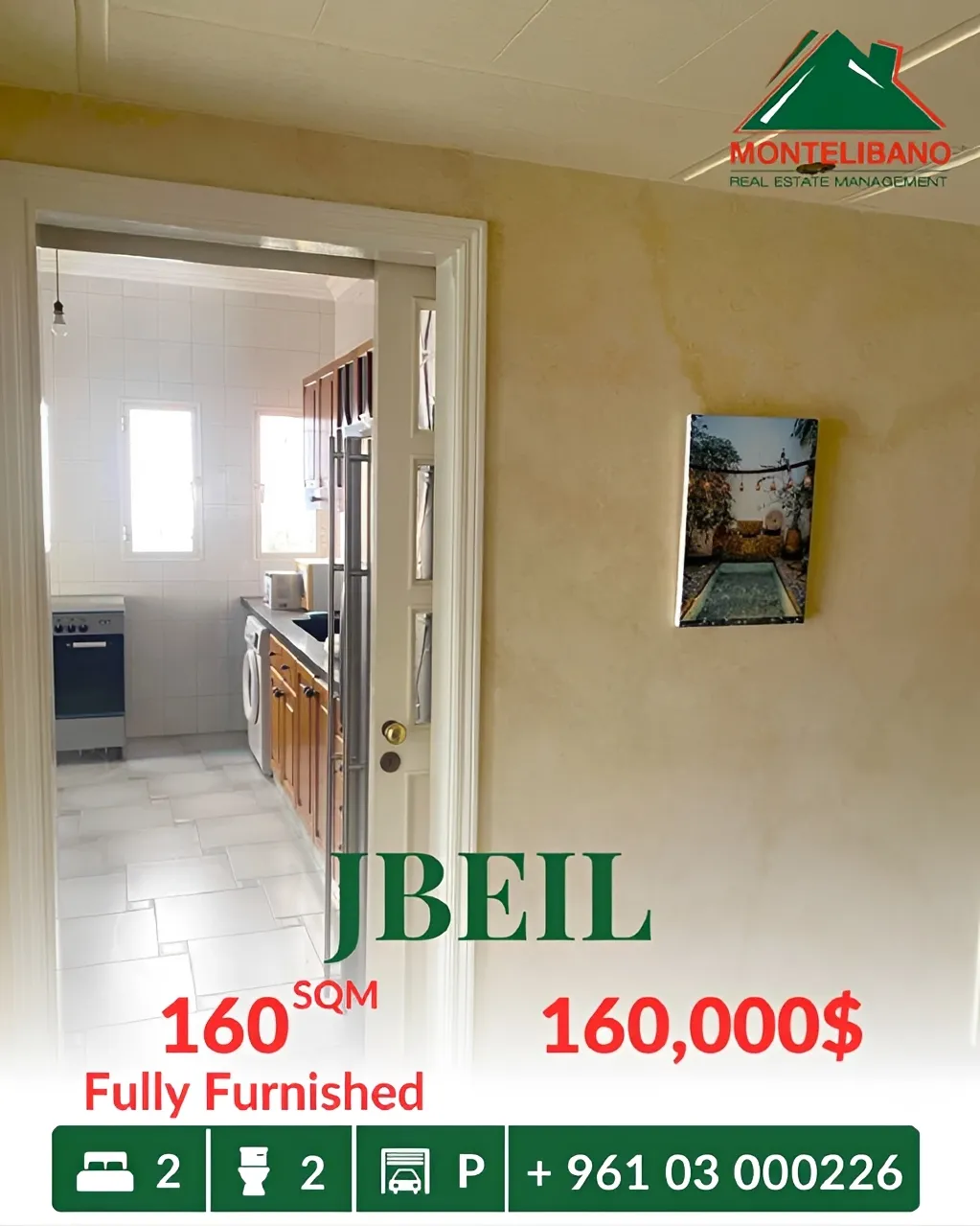 Apartment for sale in Jbeil, Lebanon