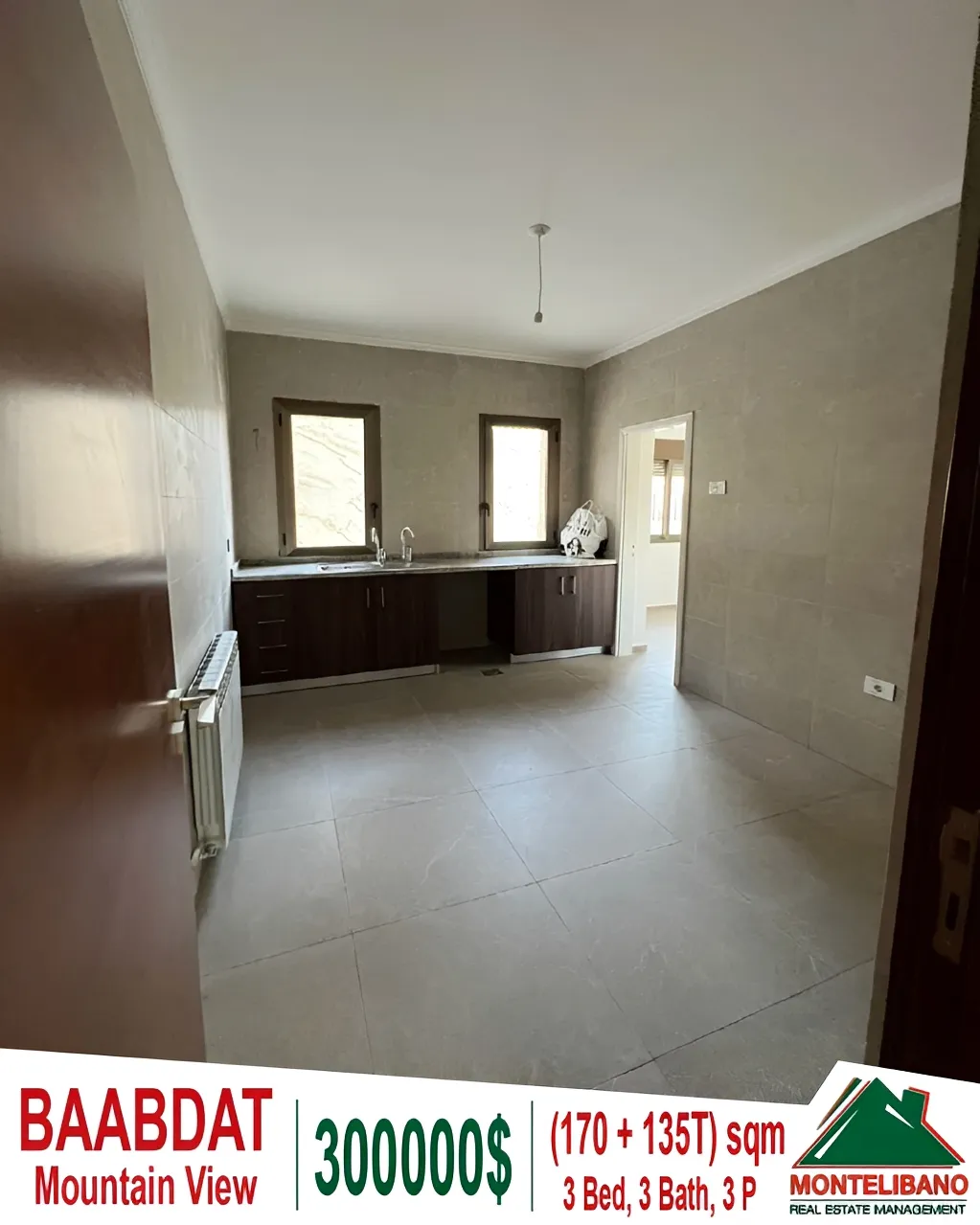 Apartment for Sale in Baabdat, Lebanon
