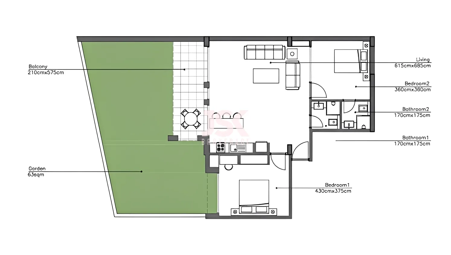 Apartment for Sale in Kfar Aabida