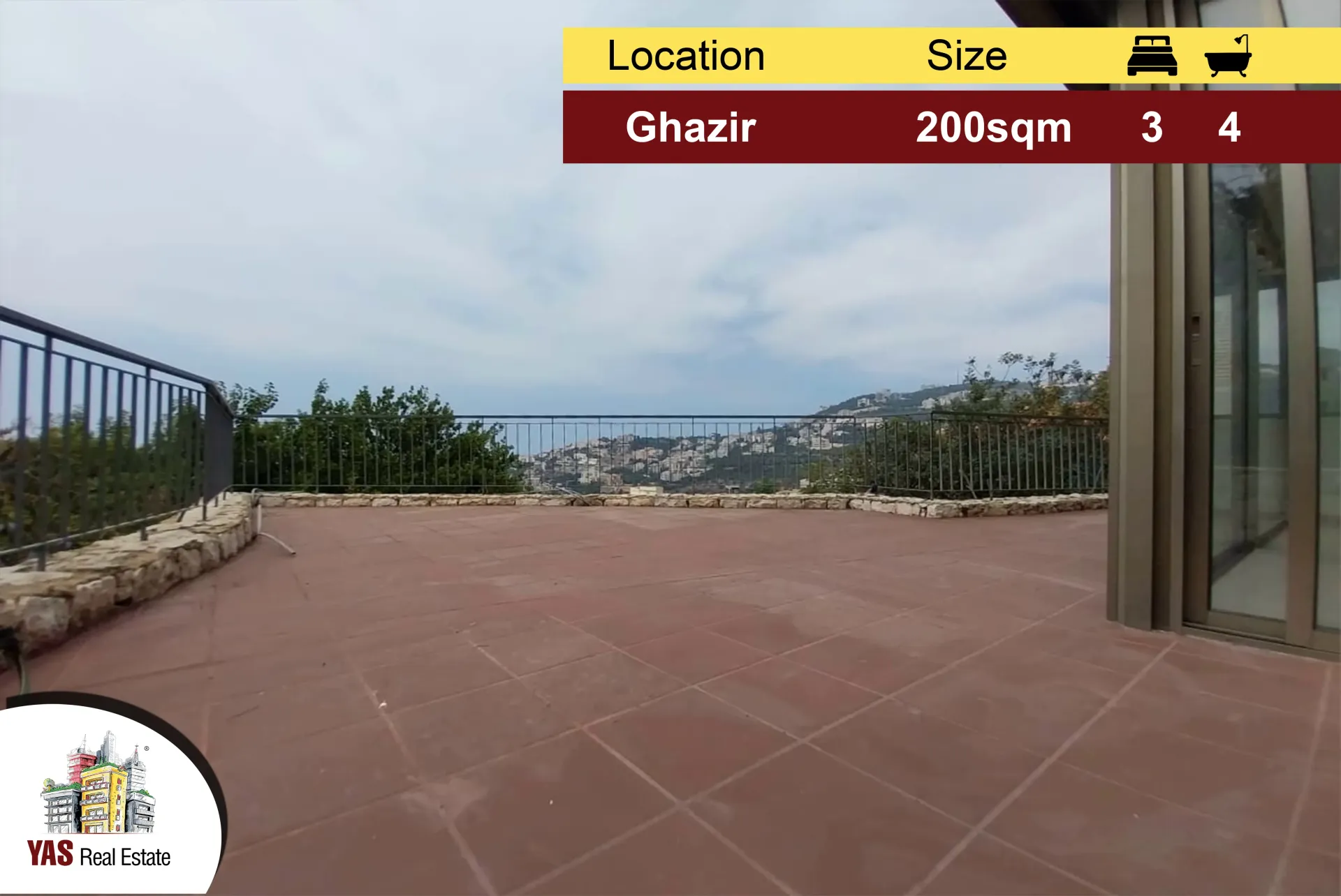 Apartment for Sale in Ghazir - 3 bed, 4 bath