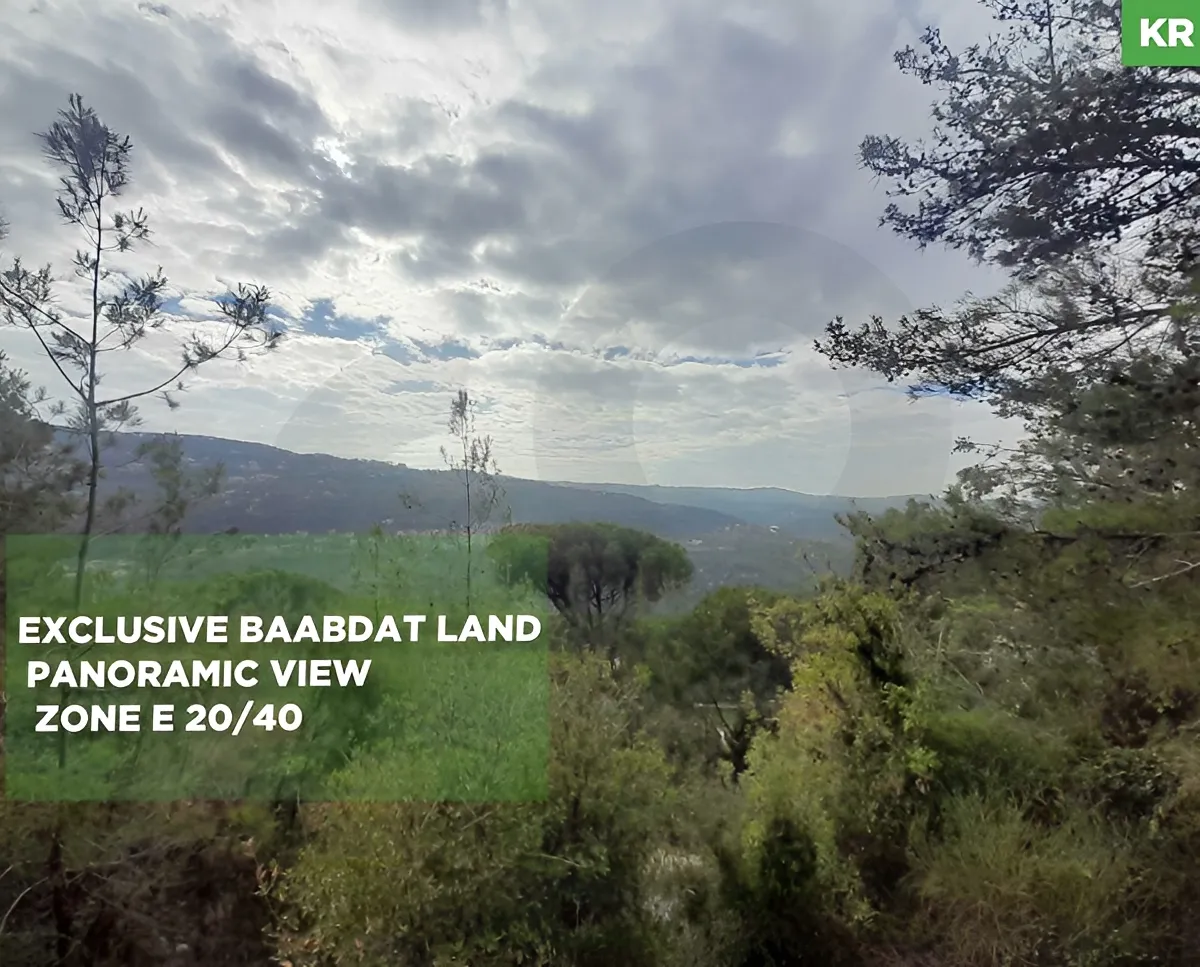 Land for Sale in Baabdat, Lebanon
