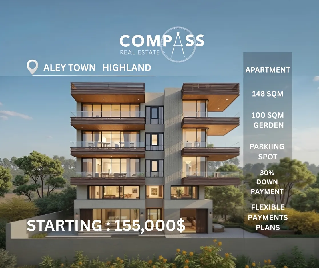 Apartment for sale in Aley, Lebanon