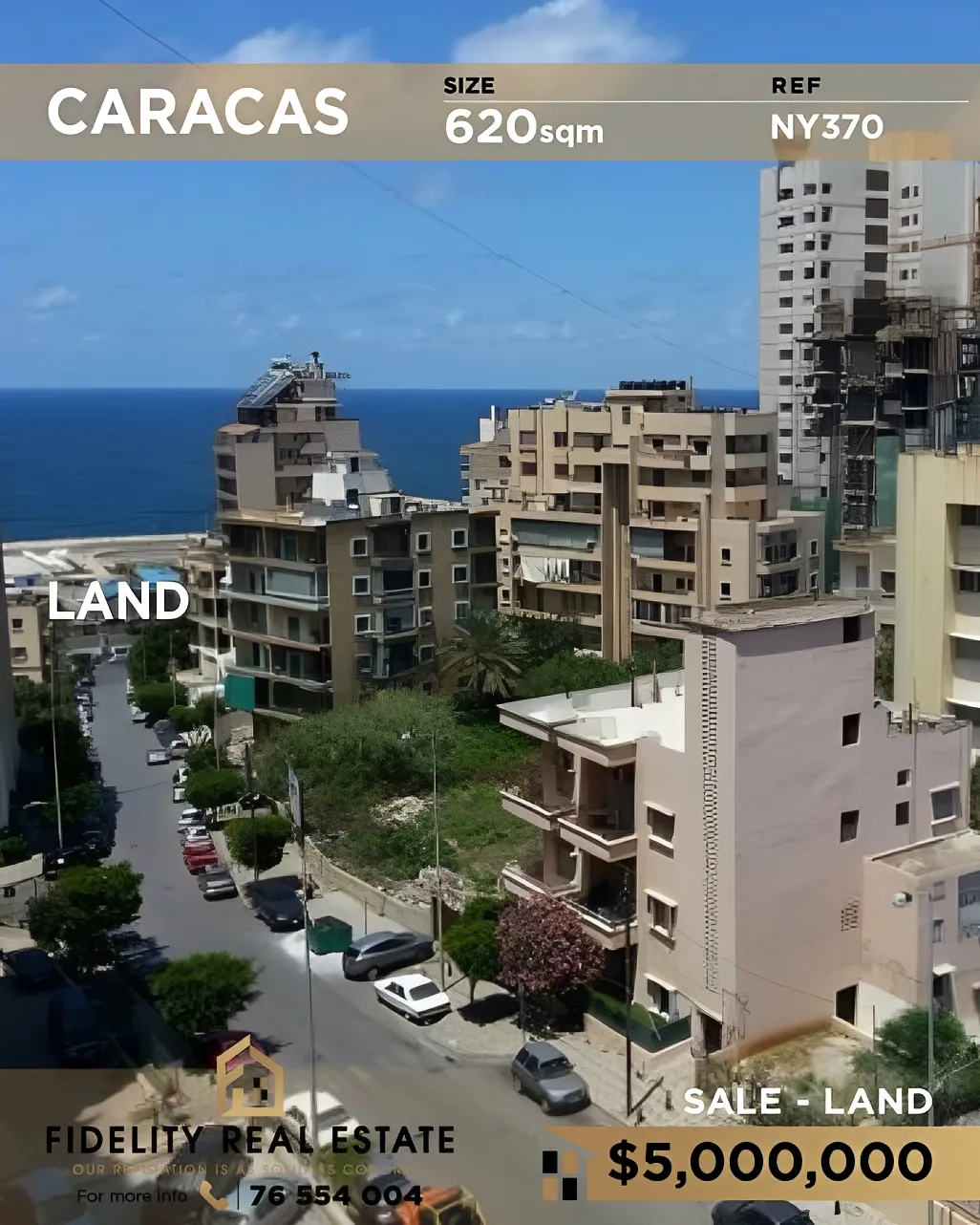 Residential Land for sale in Caracas, Beirut, Lebanon