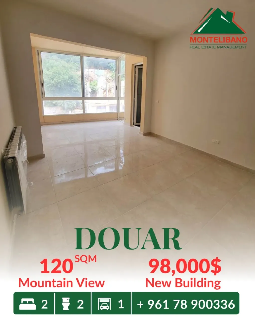 Apartment for sale in Douar, Lebanon