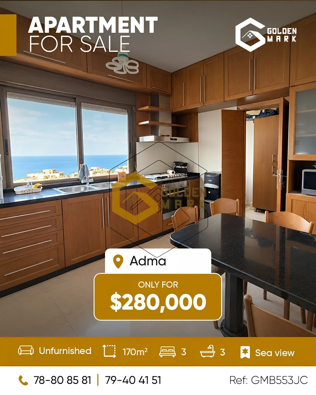 Apartment for Sale in Adma w Dafnah