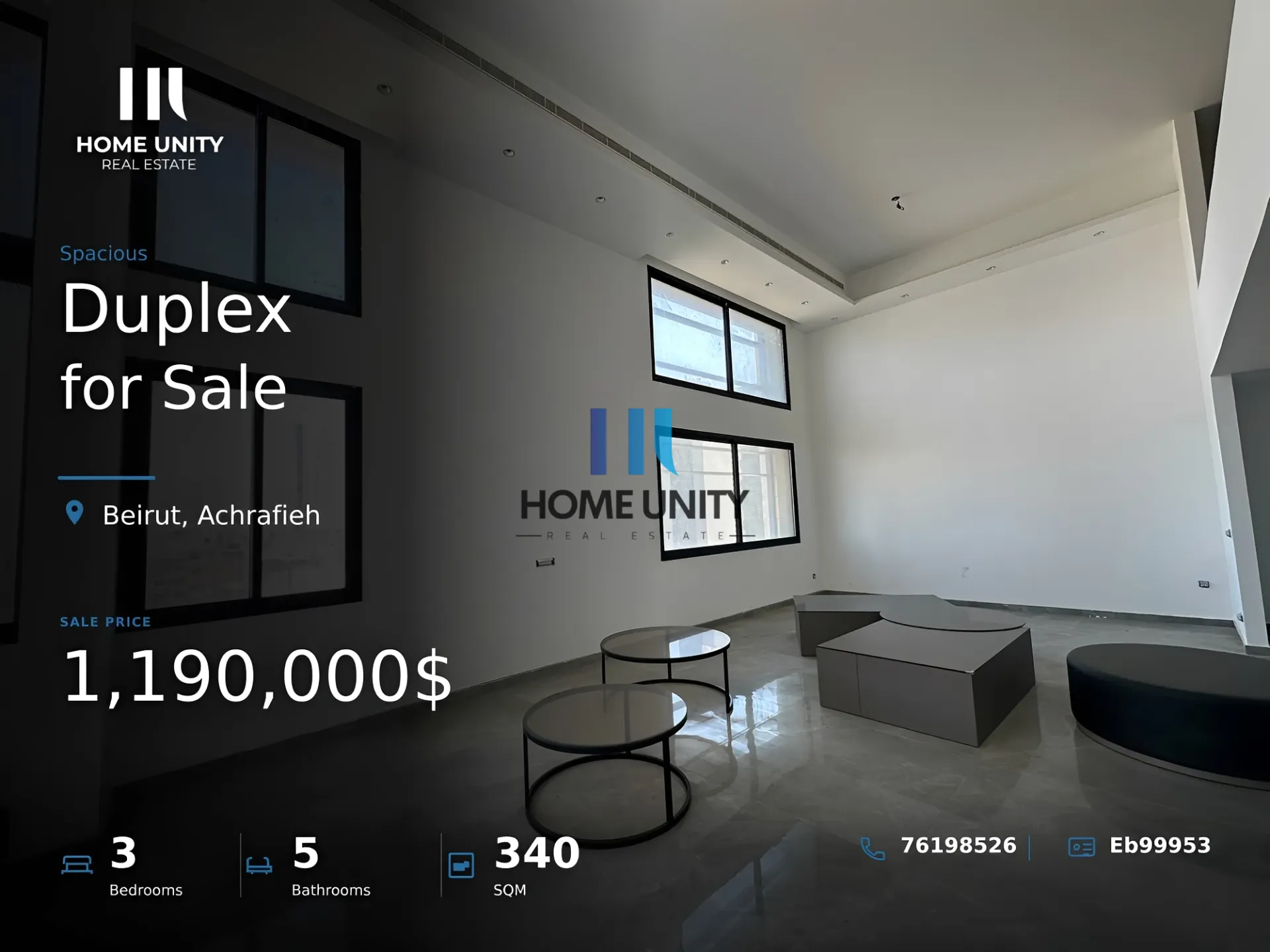 Duplex for Sale in Achrafieh