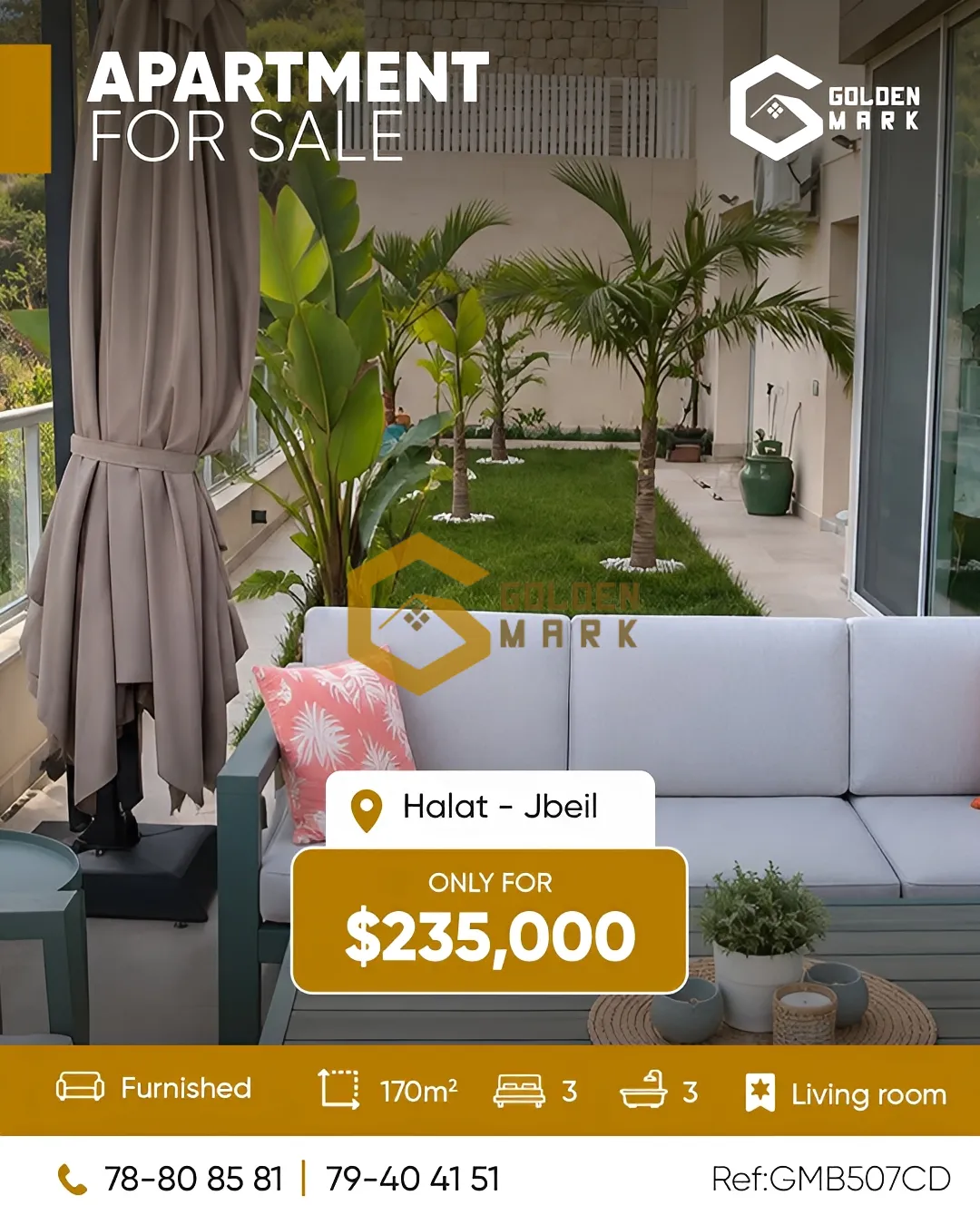 Apartment for Sale in Halat