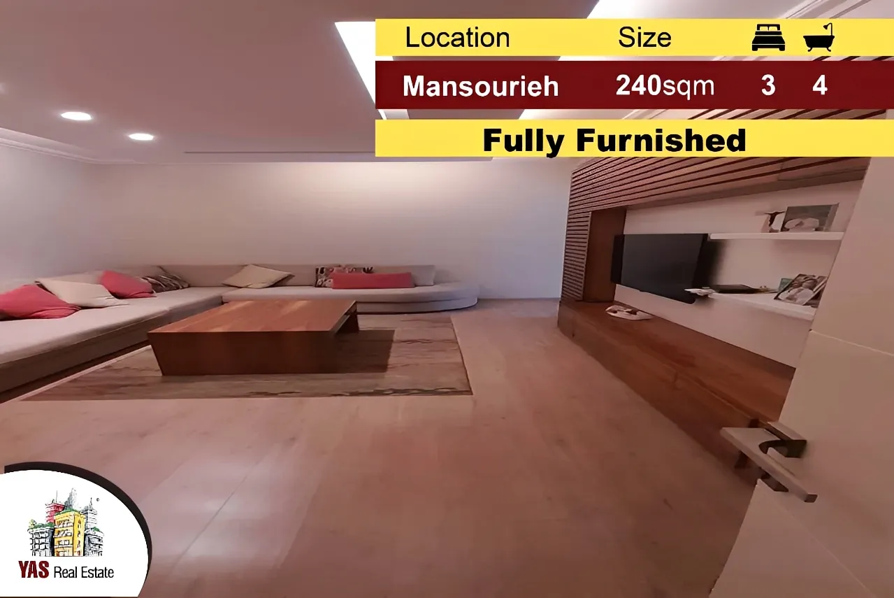 Apartment for Sale in Mansourieh