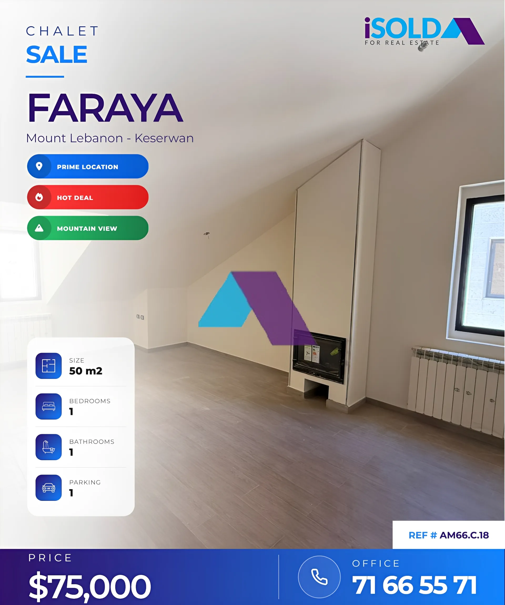 Chalet for Sale in Faraiya