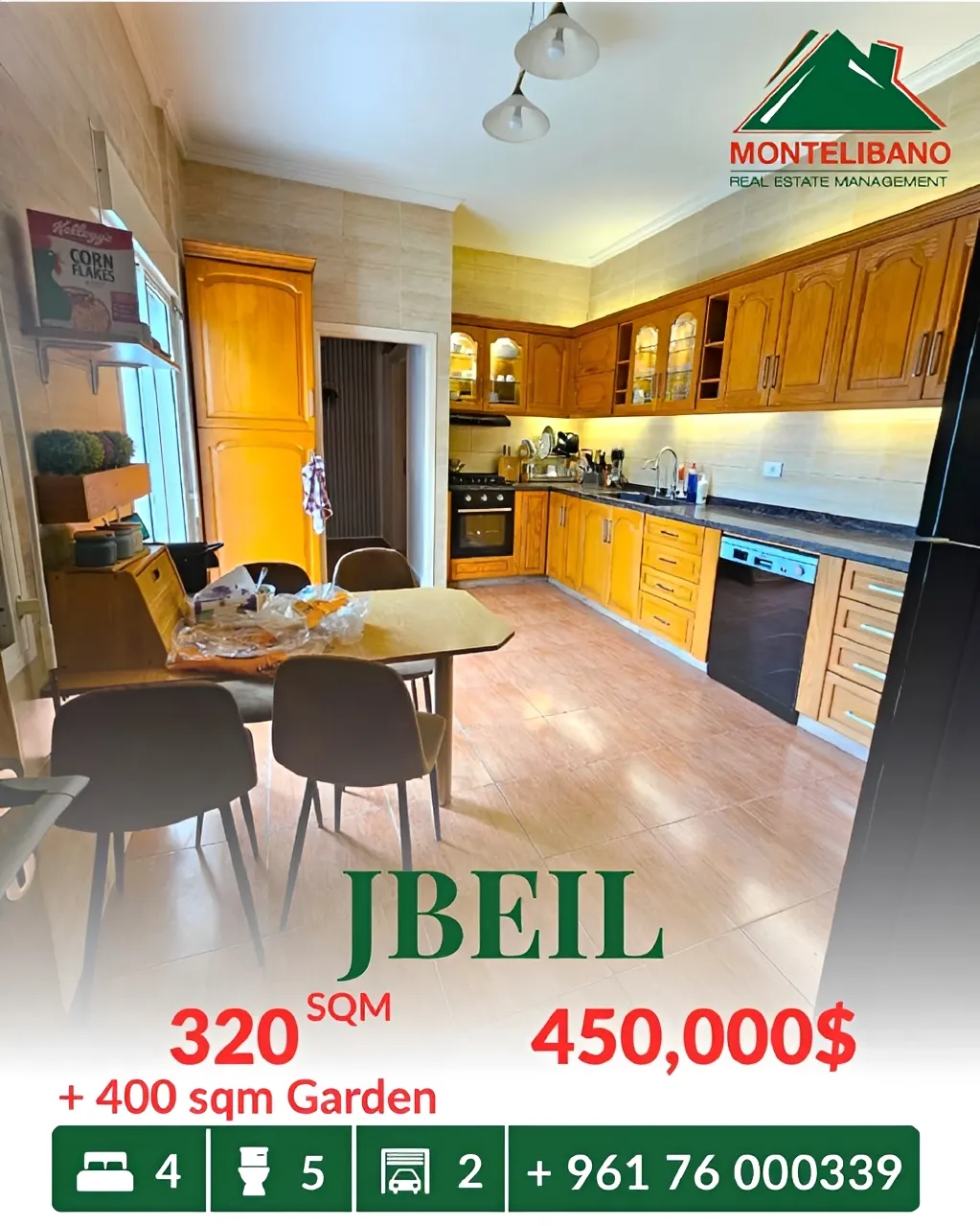 Apartment for sale in Jbeil, Lebanon