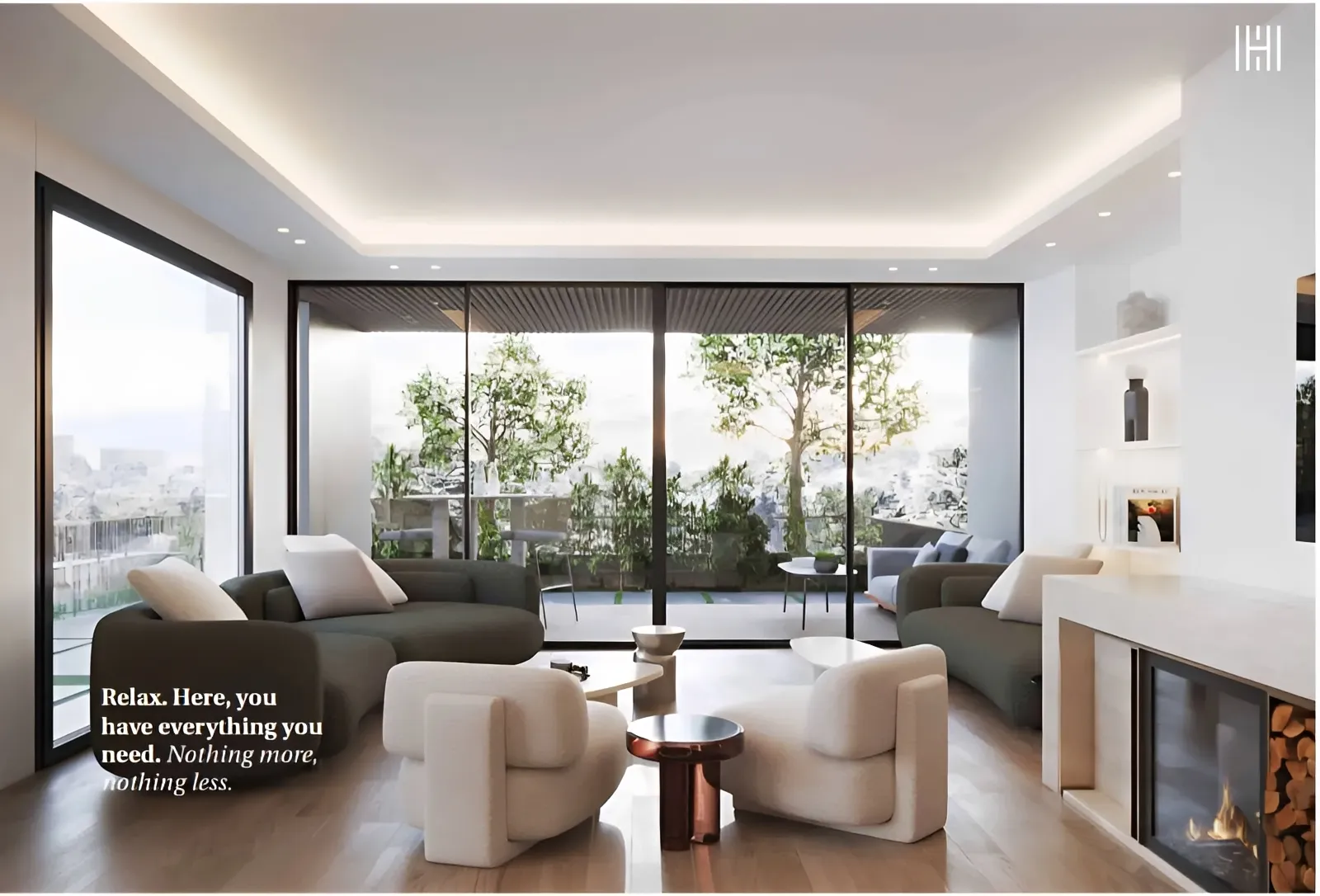 Apartment for Sale in Faqra - 2 bed, 3 bath
