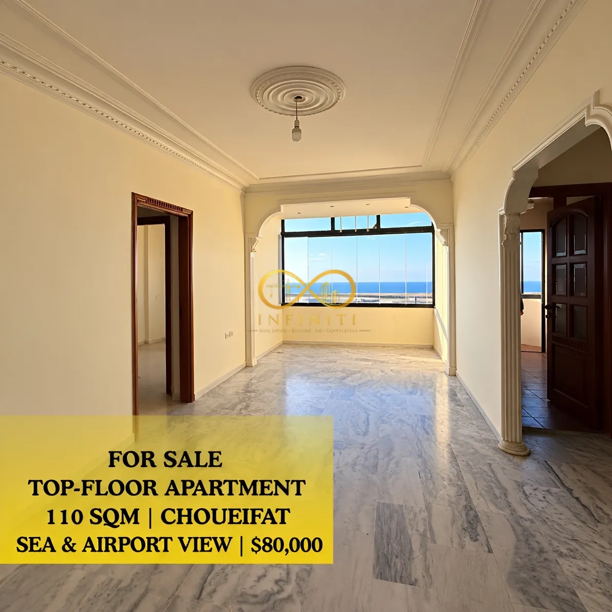 Apartment for sale in Chouaifet El Aamroussieh