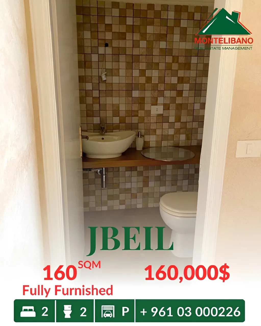 Apartment for sale in Jbeil, Lebanon