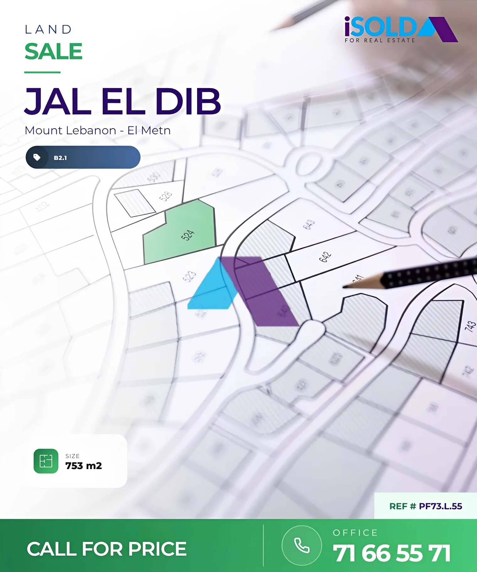 Residential Land for sale in Jal El Dib