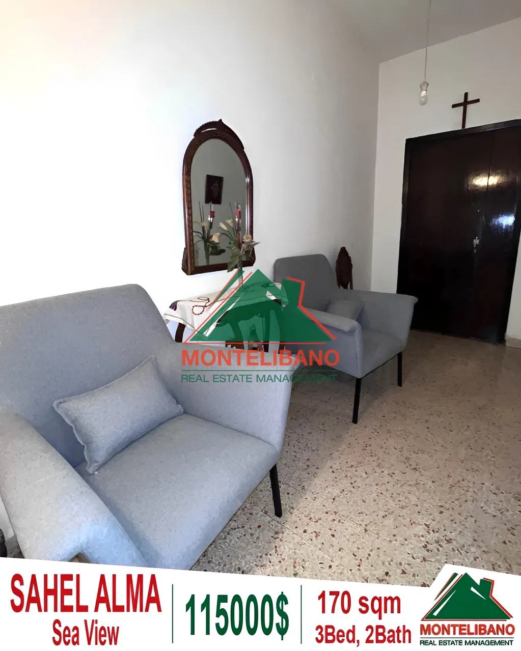 Apartment for Sale in Sahel Aalma, Lebanon