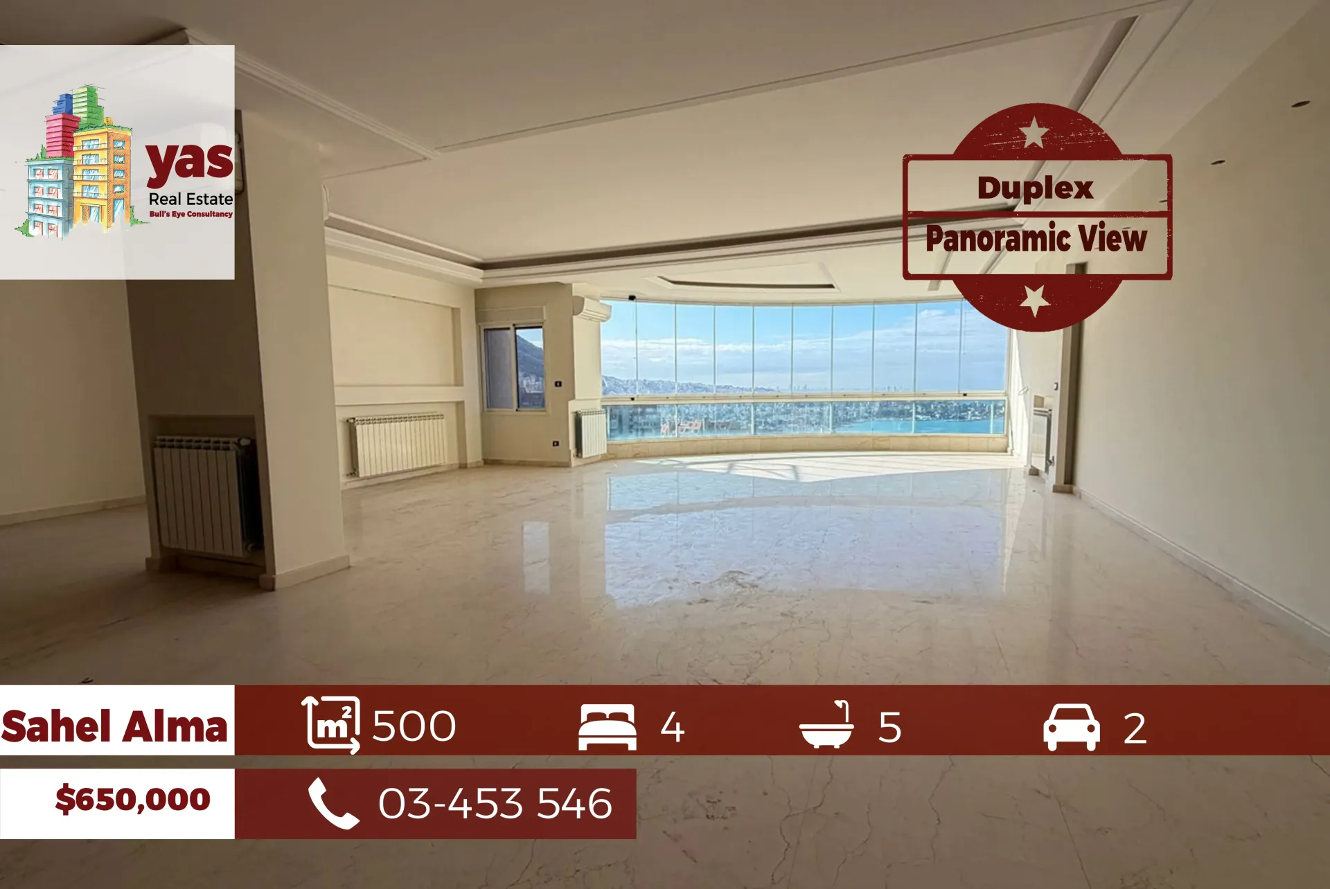 Apartment for Sale in Sahel Alma
