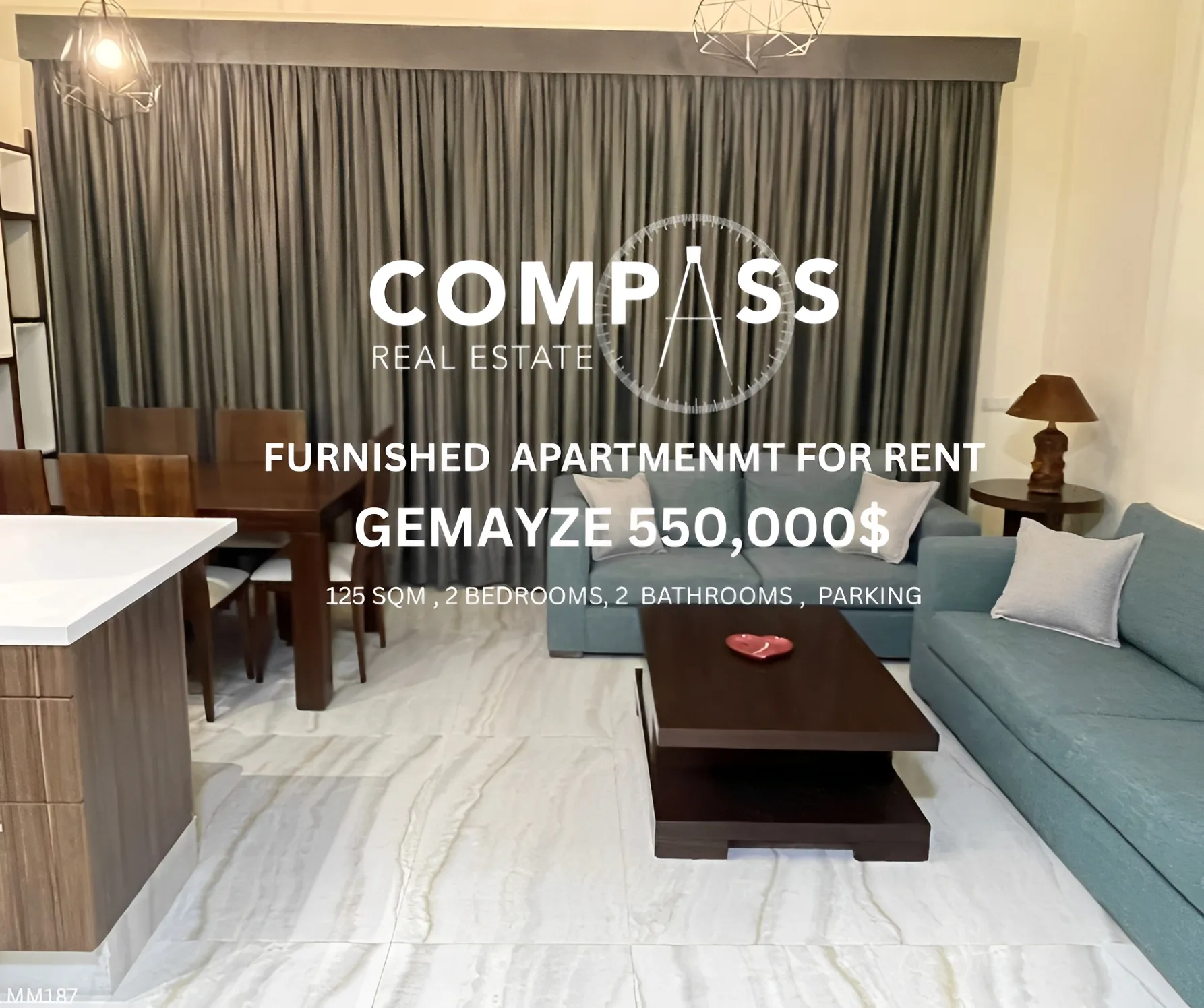 Apartment for Rent in Gemmayzeh, Beirut, Lebanon - 2 bed, 2 bath