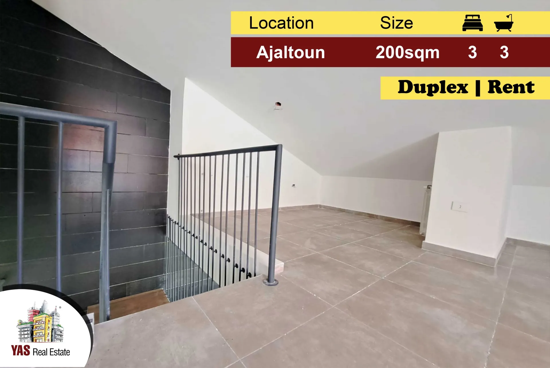 Apartment for Rent in Ajaltoun