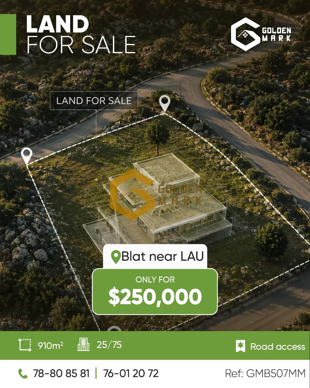 Land for Sale in Blat