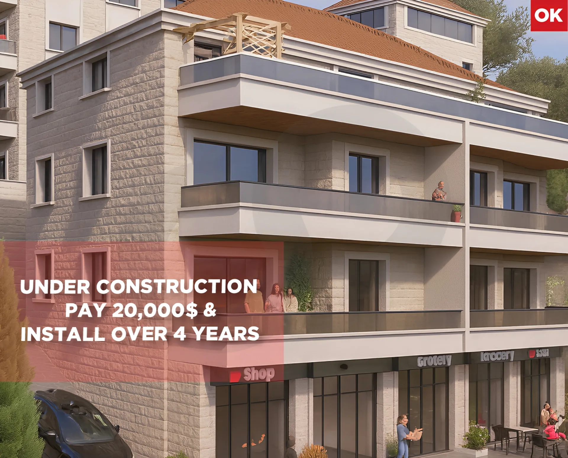 Apartment for Sale in Dawhet Aramoun, Lebanon - 2 bed, 2 bath