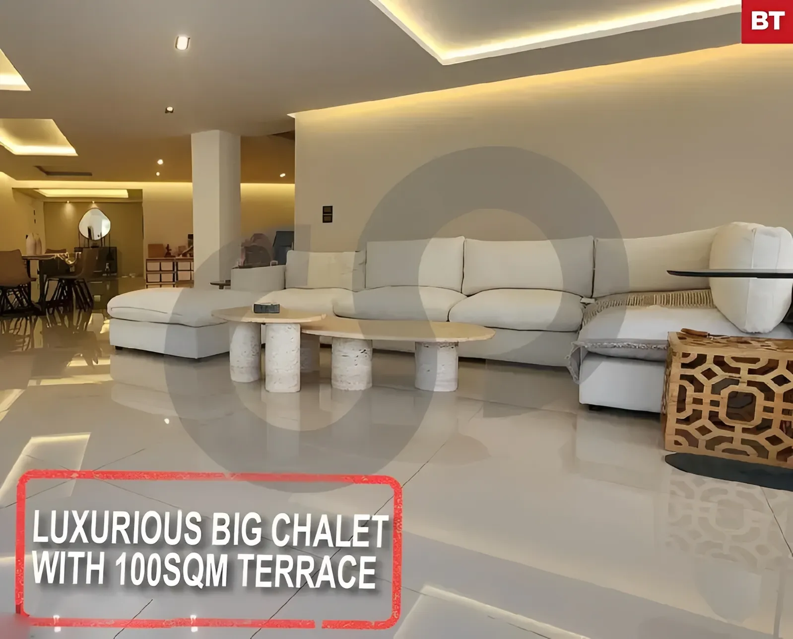 Chalet for sale in Tabarja - 2 bed, 4 bath