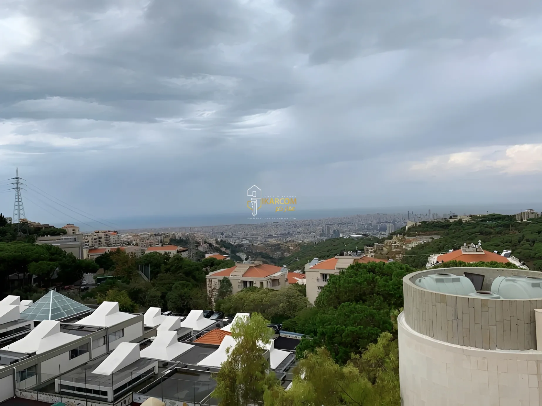 Duplex for sale in Ain Saadeh - 4 bed, 4 bath