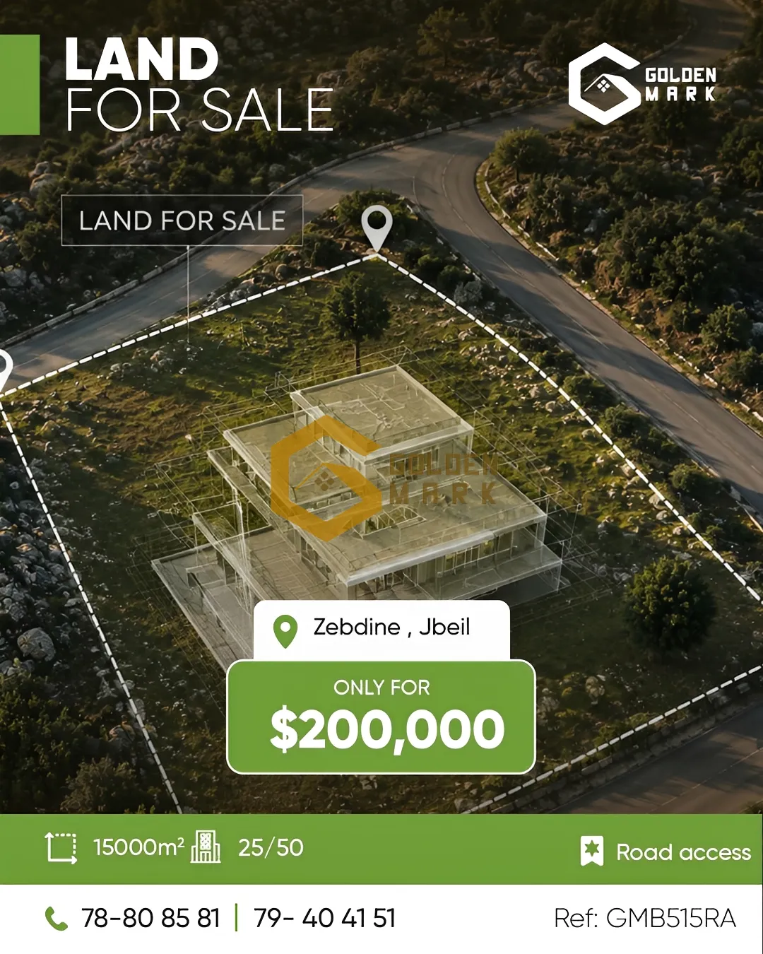 Land for Sale in Zebdine