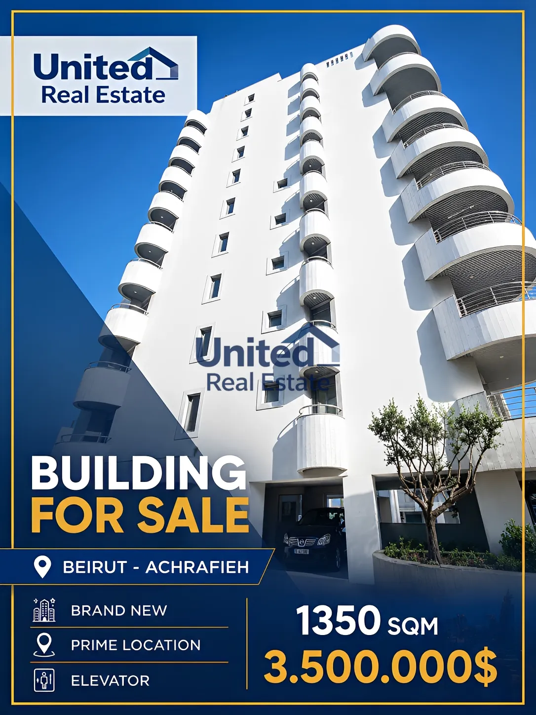Residential for sale in Achrafieh, beirut, lebanon