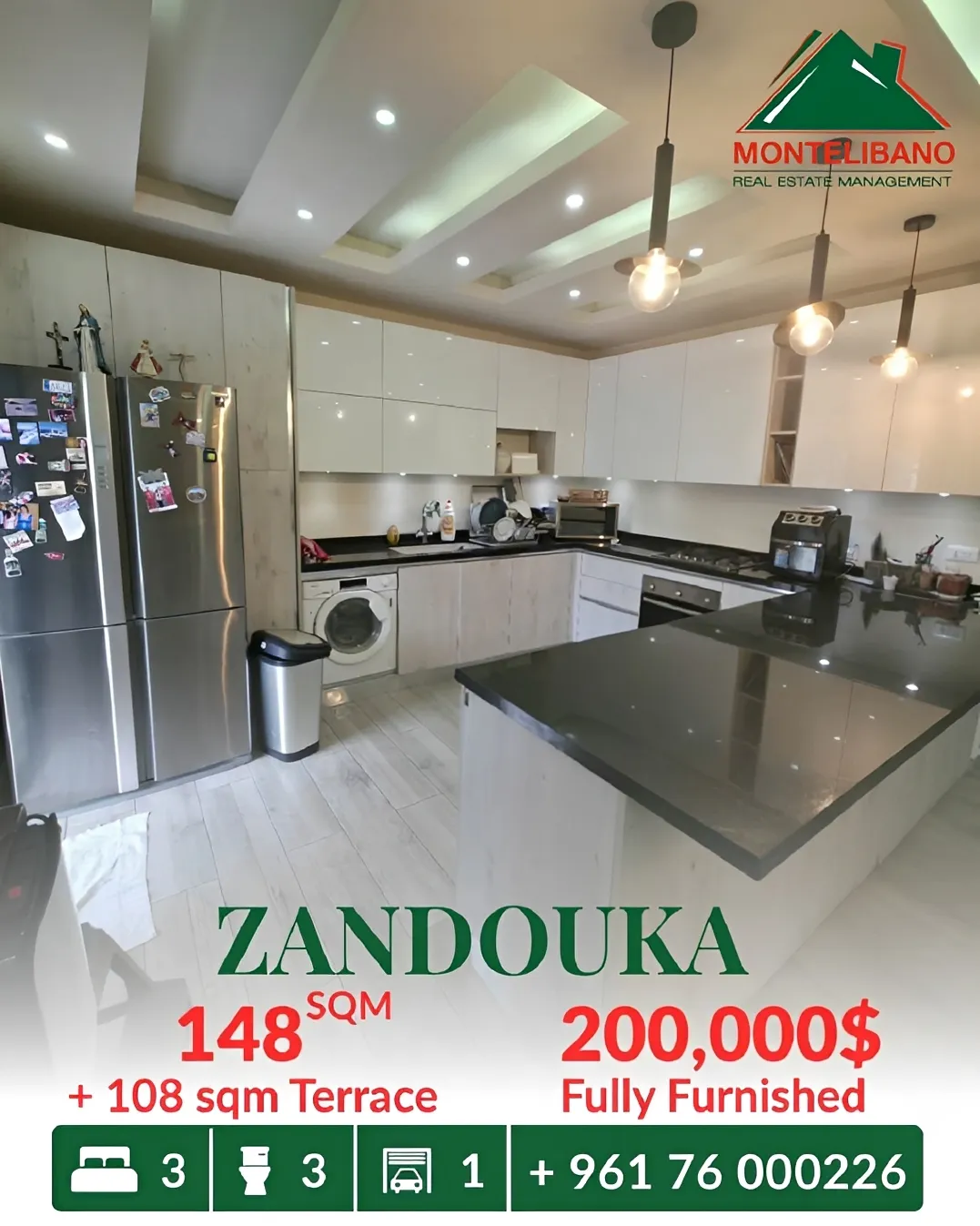 Apartment for sale in Zandouqah