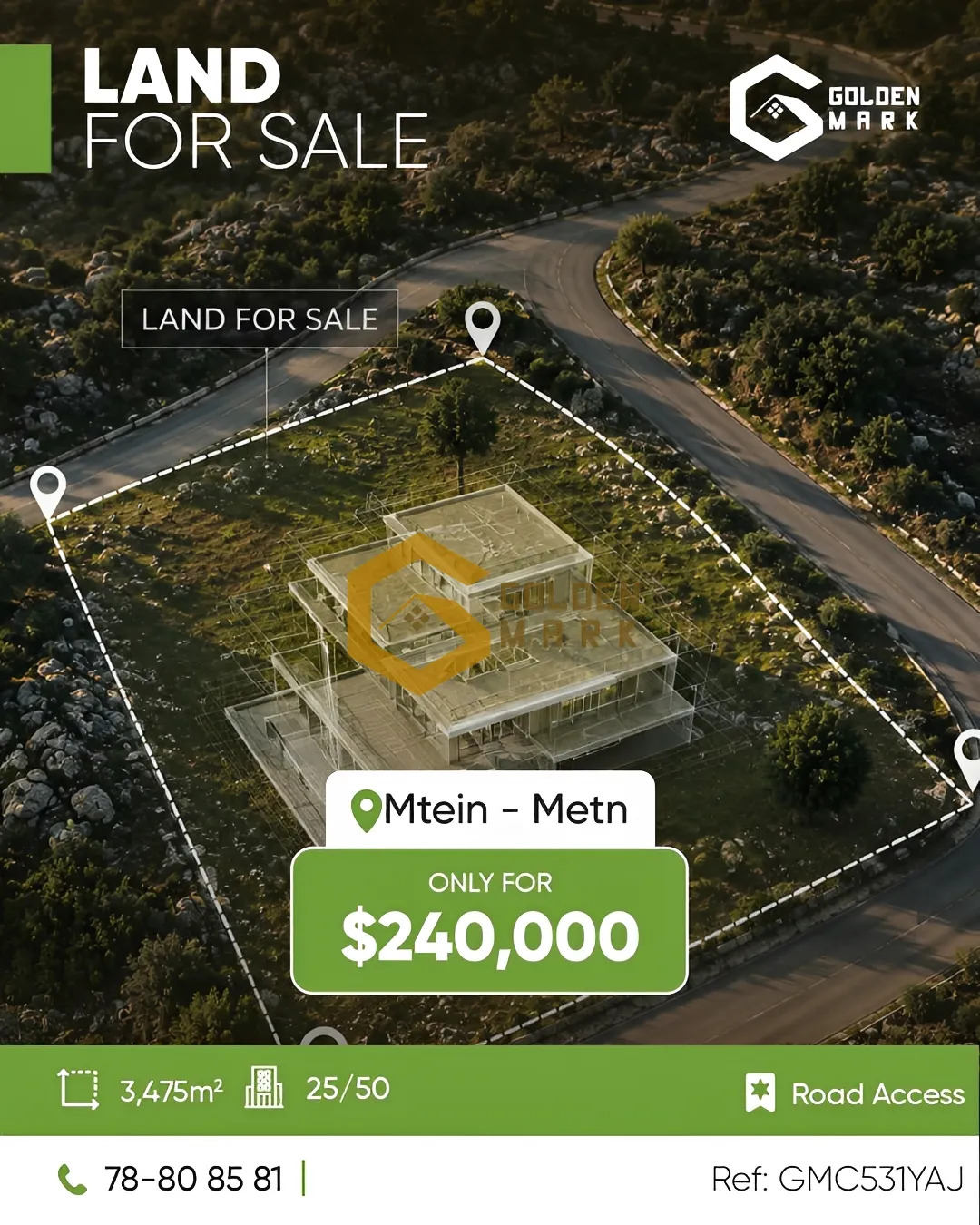 Land for Sale in Mtein