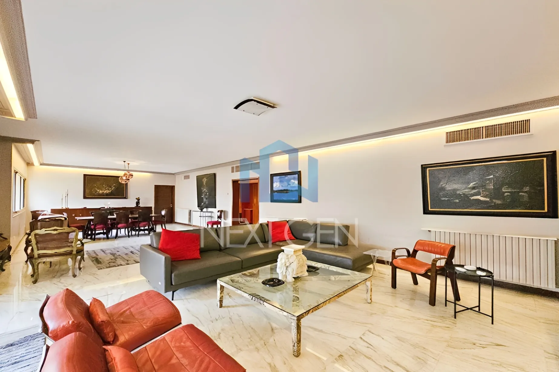 Apartment for rent in Achrafieh, Beirut, Lebanon - 3 bed, 5 bath