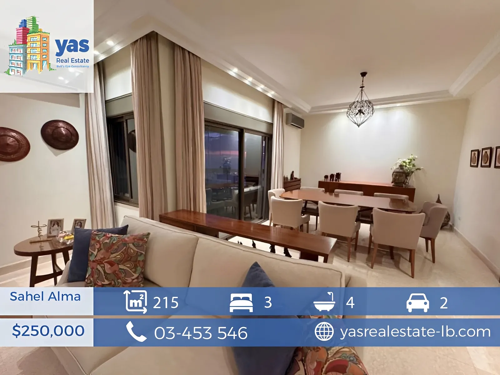 Apartment for Sale in Sahel Alma