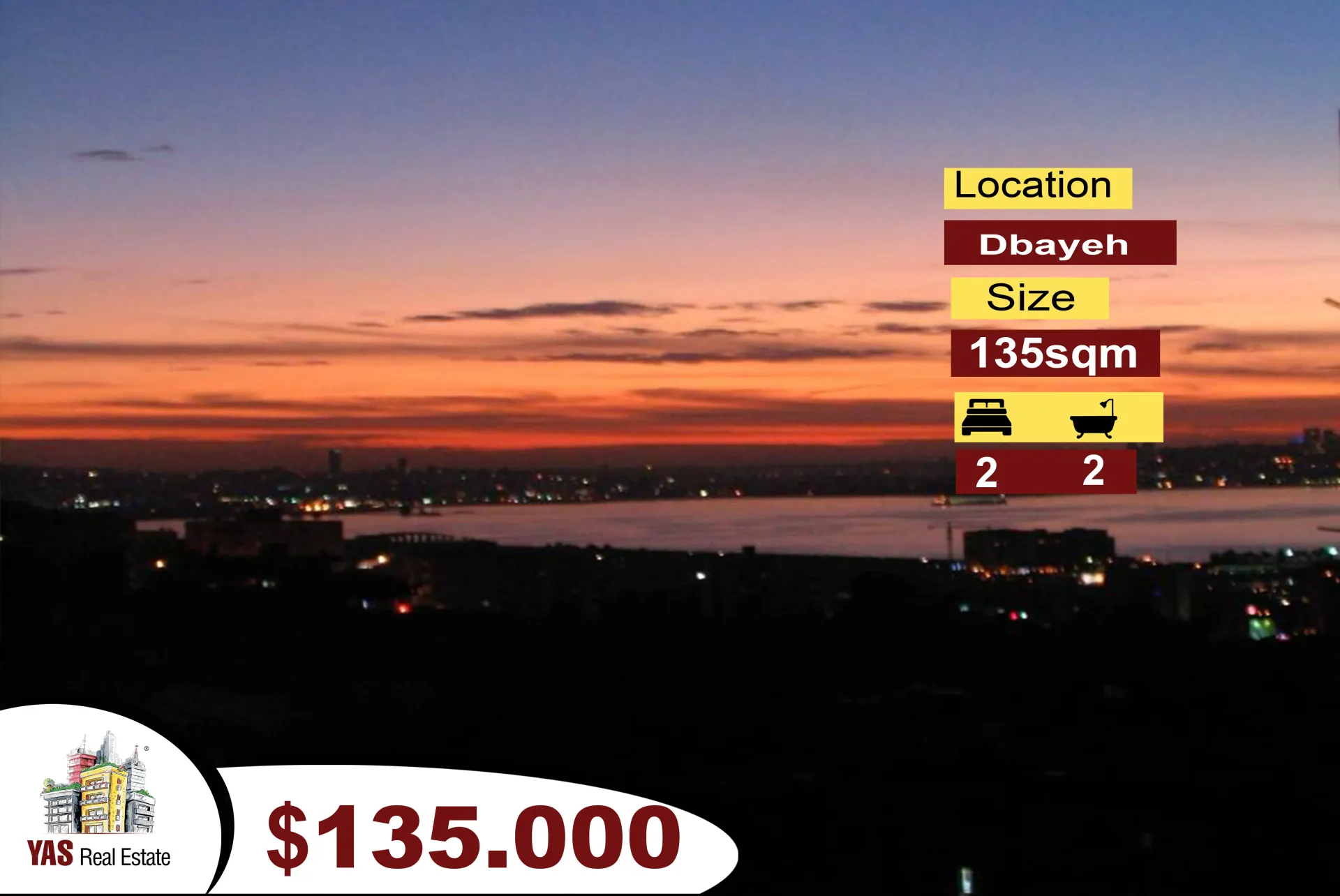 Apartment for Sale in Dbayeh