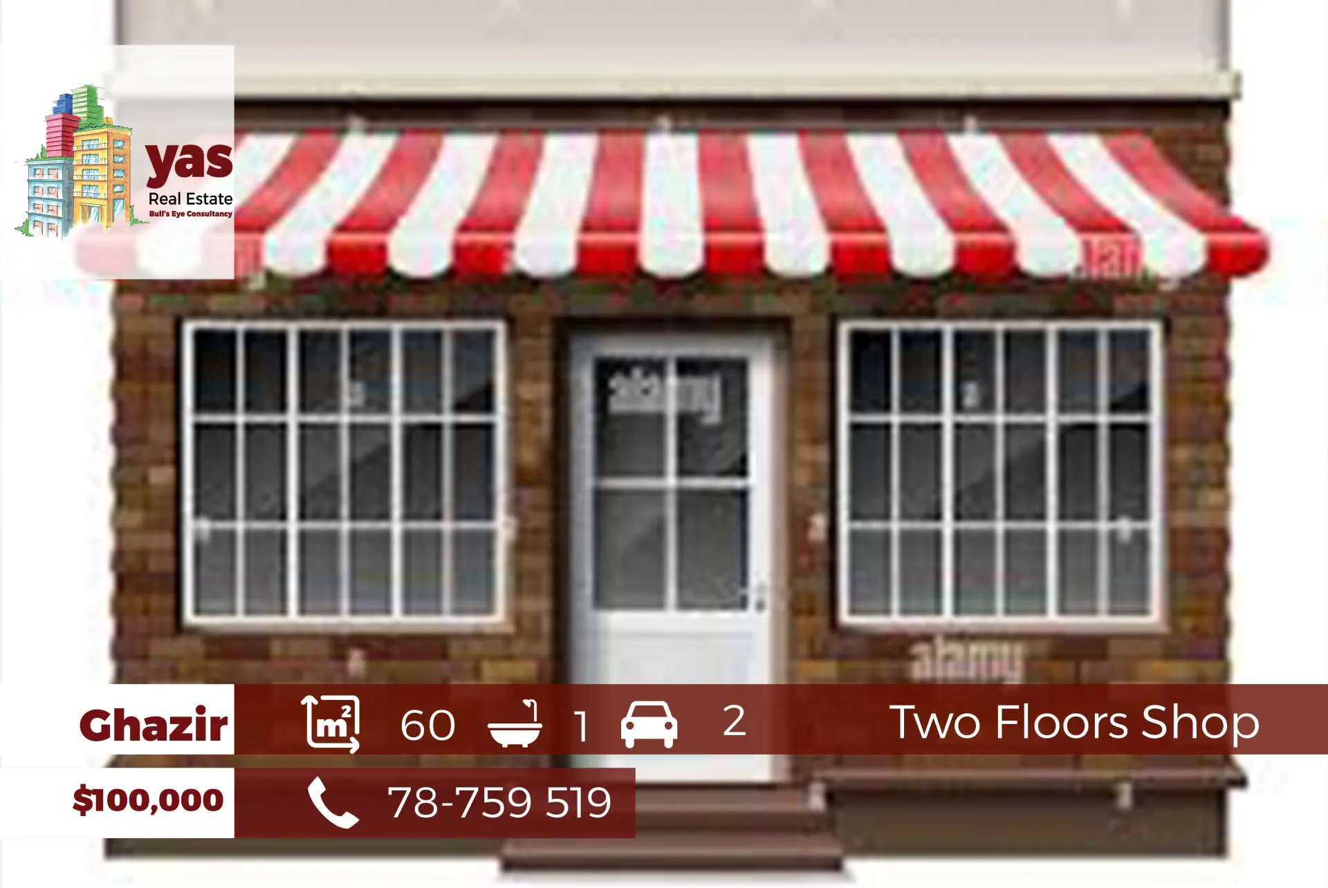 Shop for Sale in Ghazir