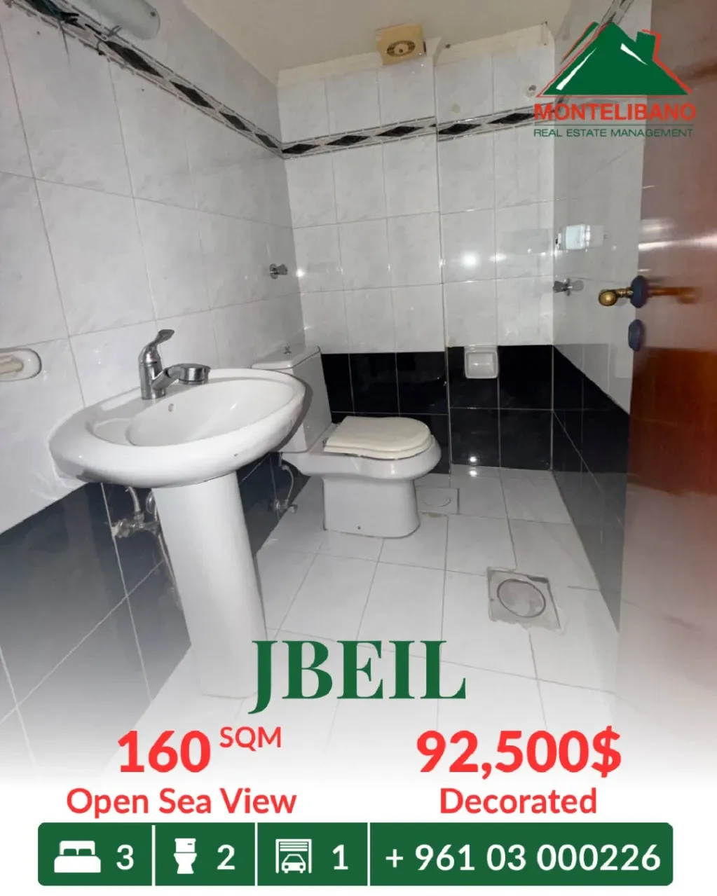 Apartment for sale in Jbeil, Lebanon