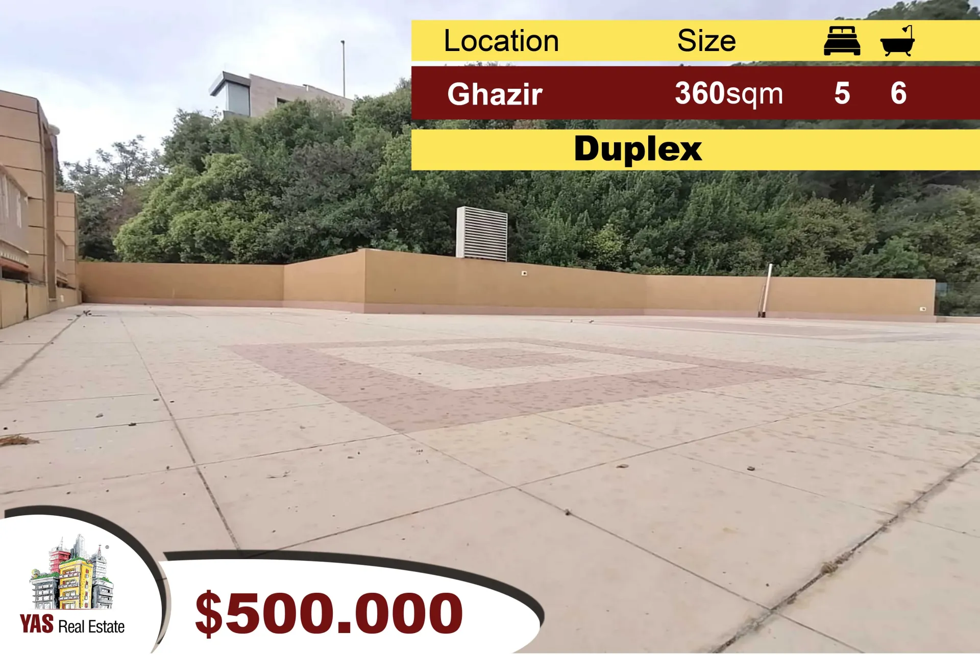 Apartment for Sale in Ghazir - 5 bed, 6 bath