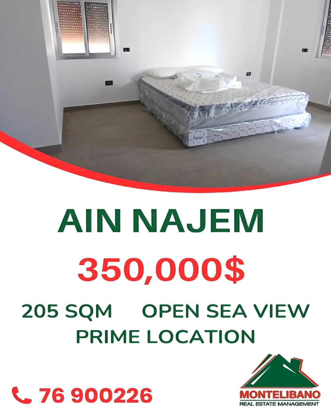 Apartment for sale in Ain Saadeh, Lebanon - 4 bed, 4 bath