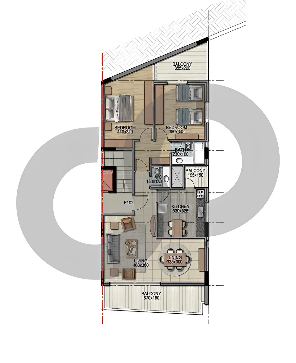 Apartment for Sale in Jouret El Ballout