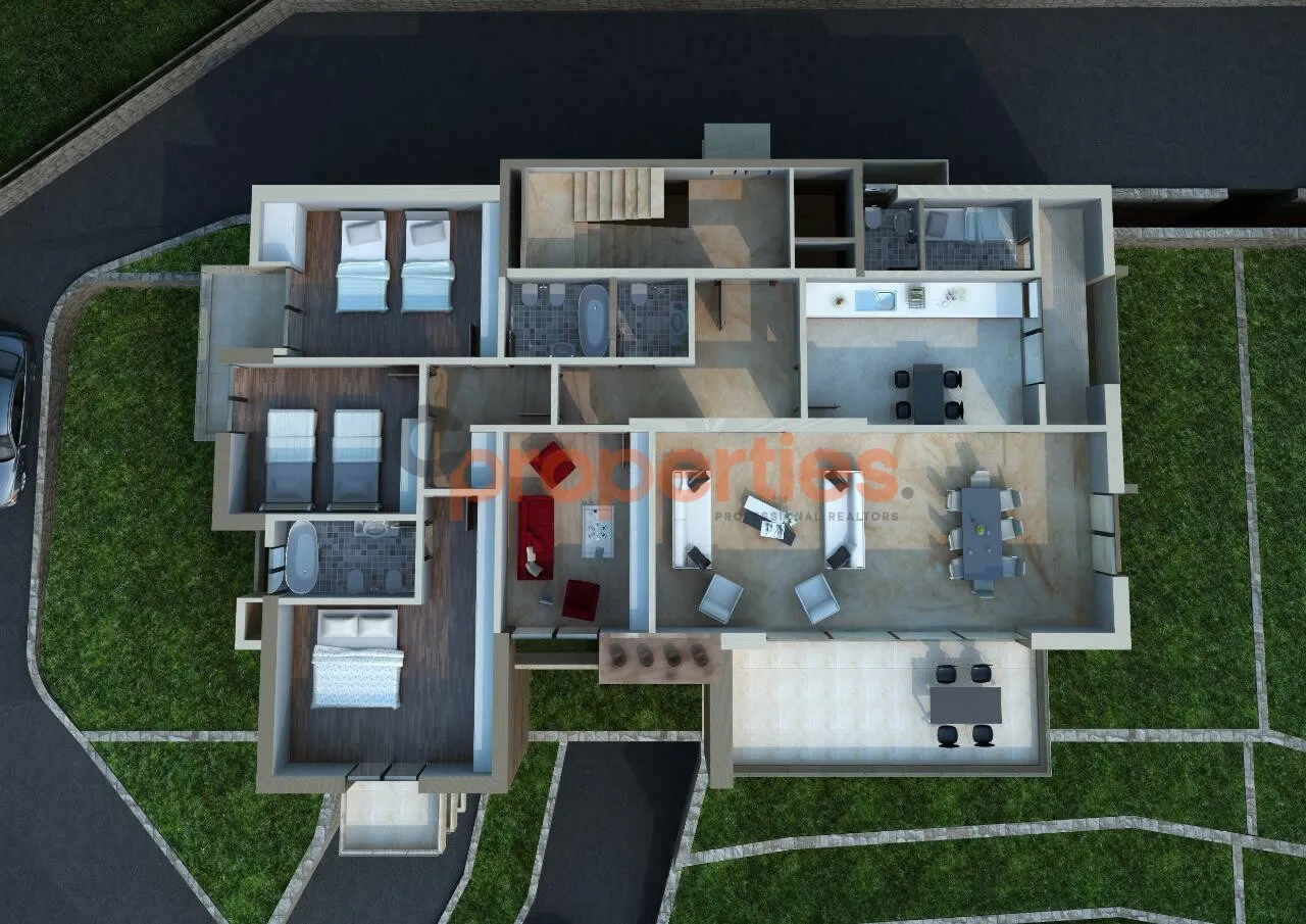 Duplex for sale in Qornet El Hamra