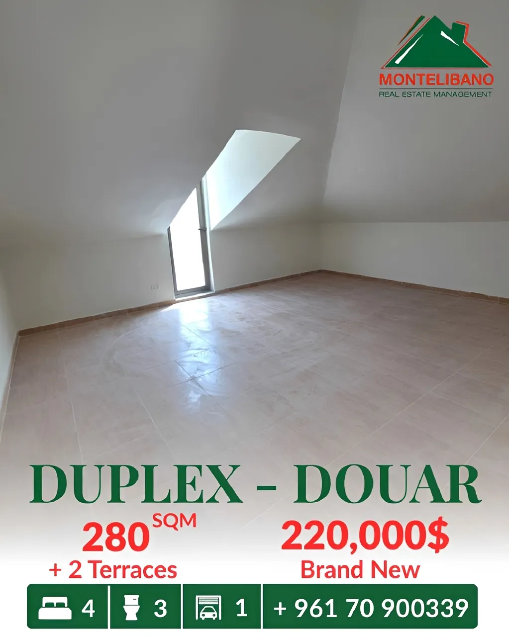 Apartment for sale in Douar, Lebanon