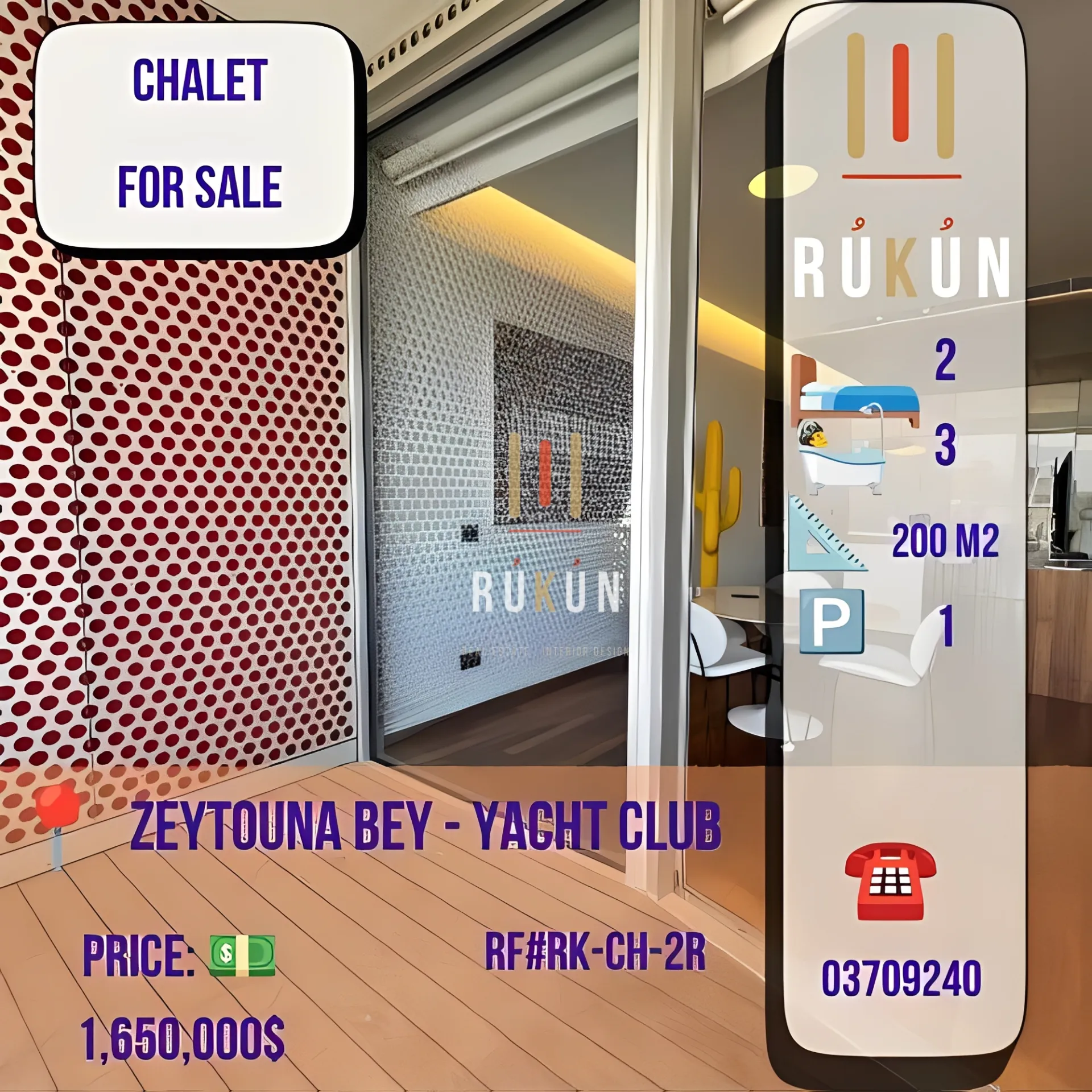 Chalet for sale in Minet El Hosn, Beirut, Lebanon