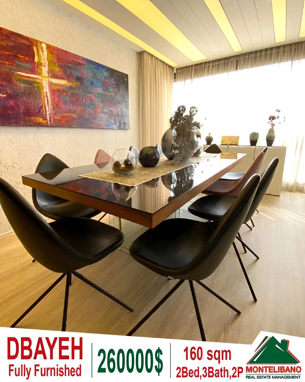 Apartment for sale in Dbayeh, Lebanon - 2 bed, 3 bath