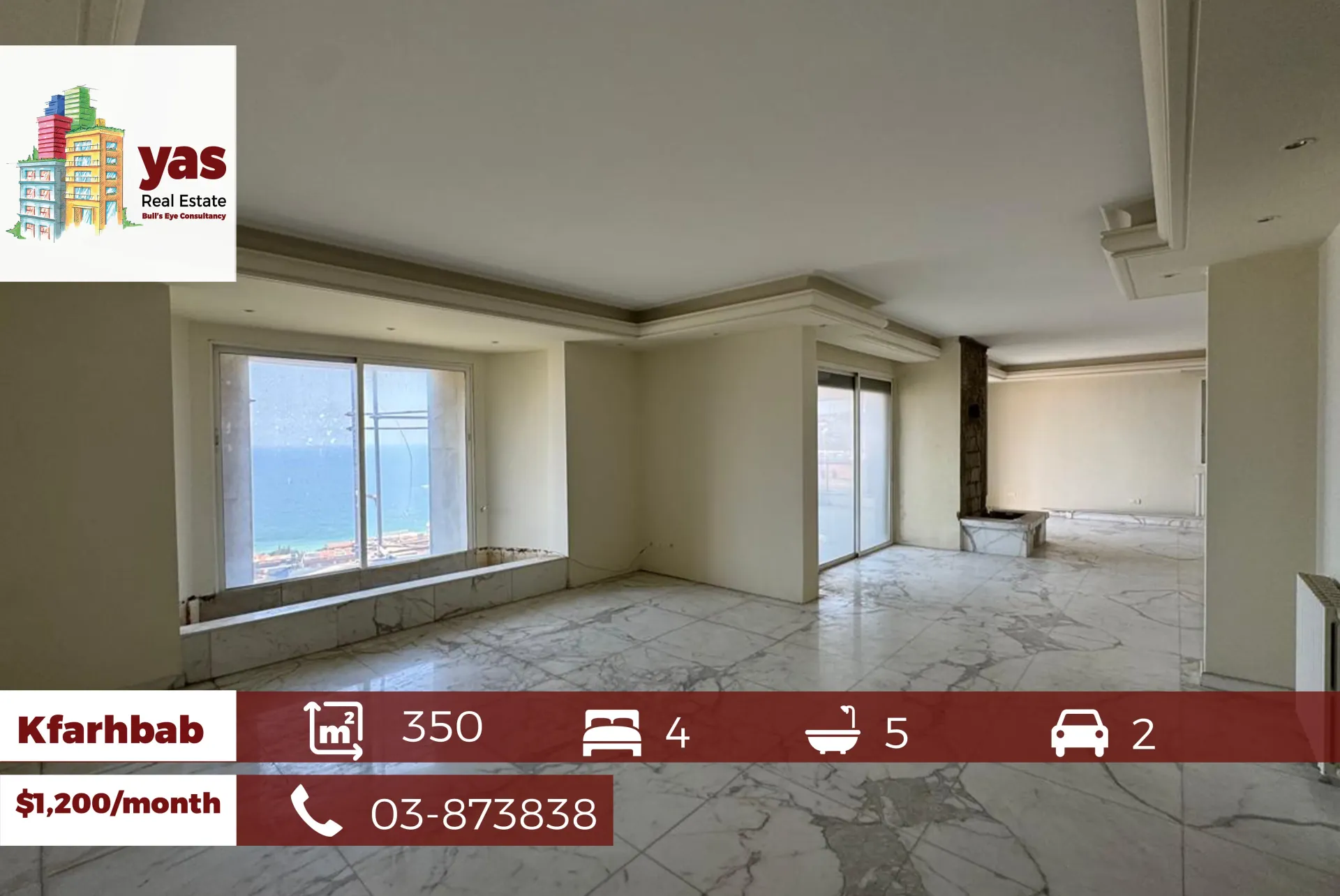 Apartment for Rent in Kfar Hbab