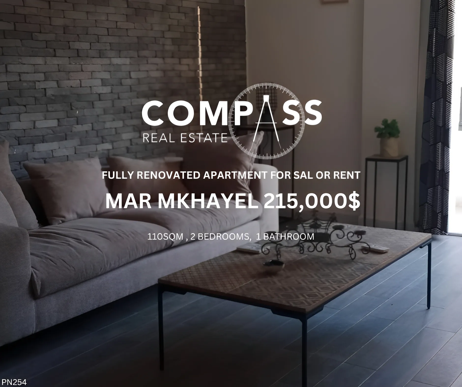 Apartment for sale in Mar Mikhael, Beirut, Lebanon