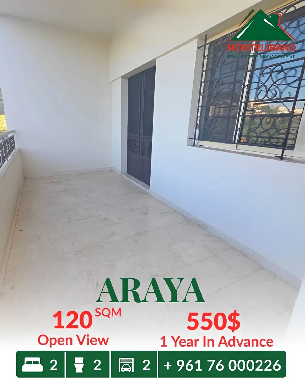 Apartment for rent in Aaraiya