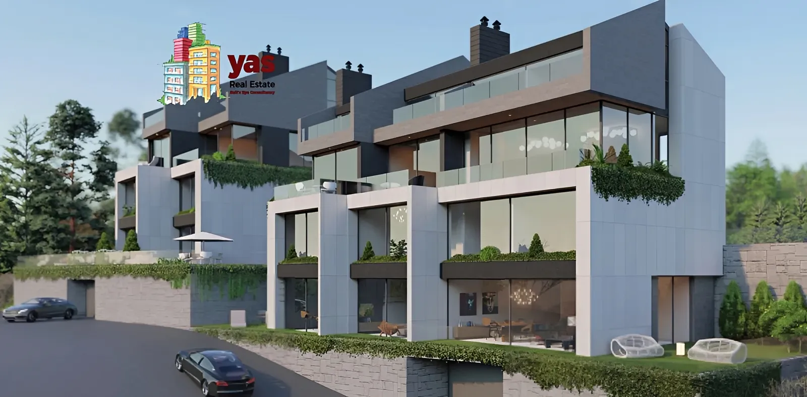 Apartment for Sale in Faqra - 2 bed, 4 bath
